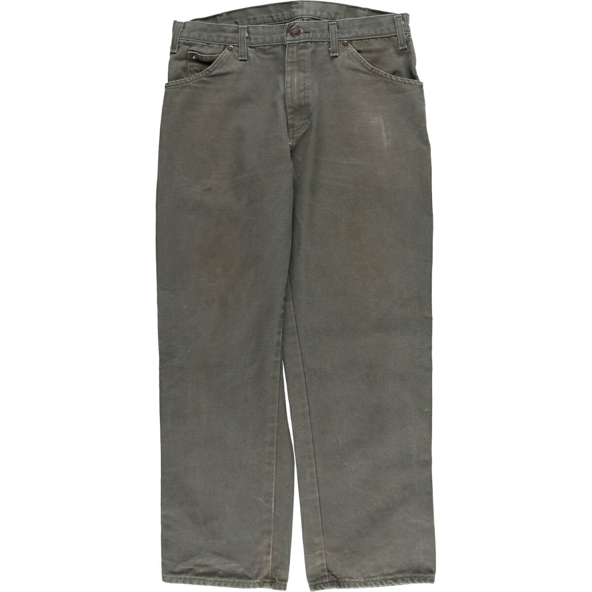 古着 ディッキーズ Dickies ダックペインターパンツ メンズw34相当 /eaa495610 【中古】 【260327】 カーキ系 春夏秋冬