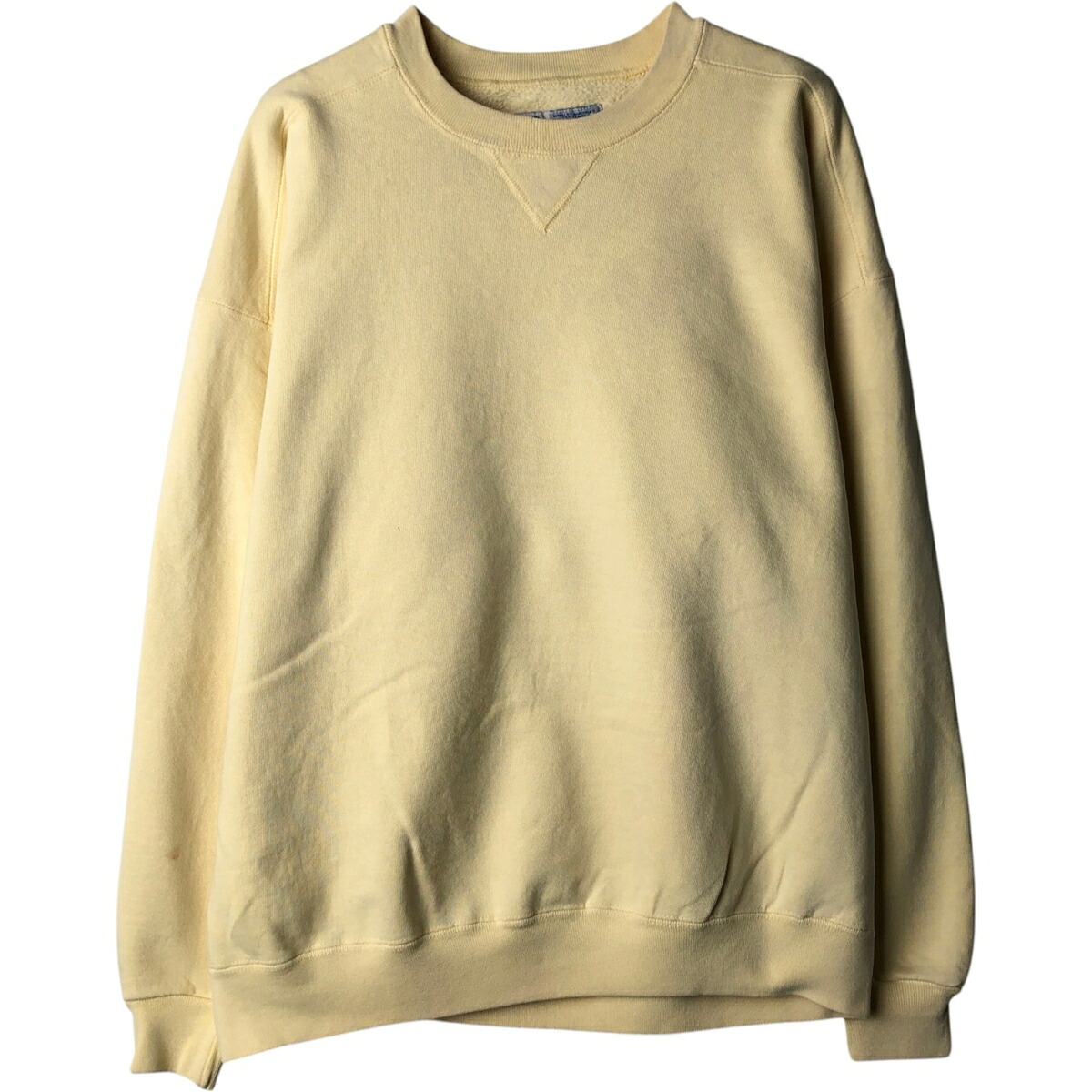 古着 90'S ラッセル Russell HIGH COTTON 無地 ブランクスウェットシャツ トレーナー USA製 メンズL相当 ヴィンテージ /eaa495684 【中古】 【260330】 8,745円