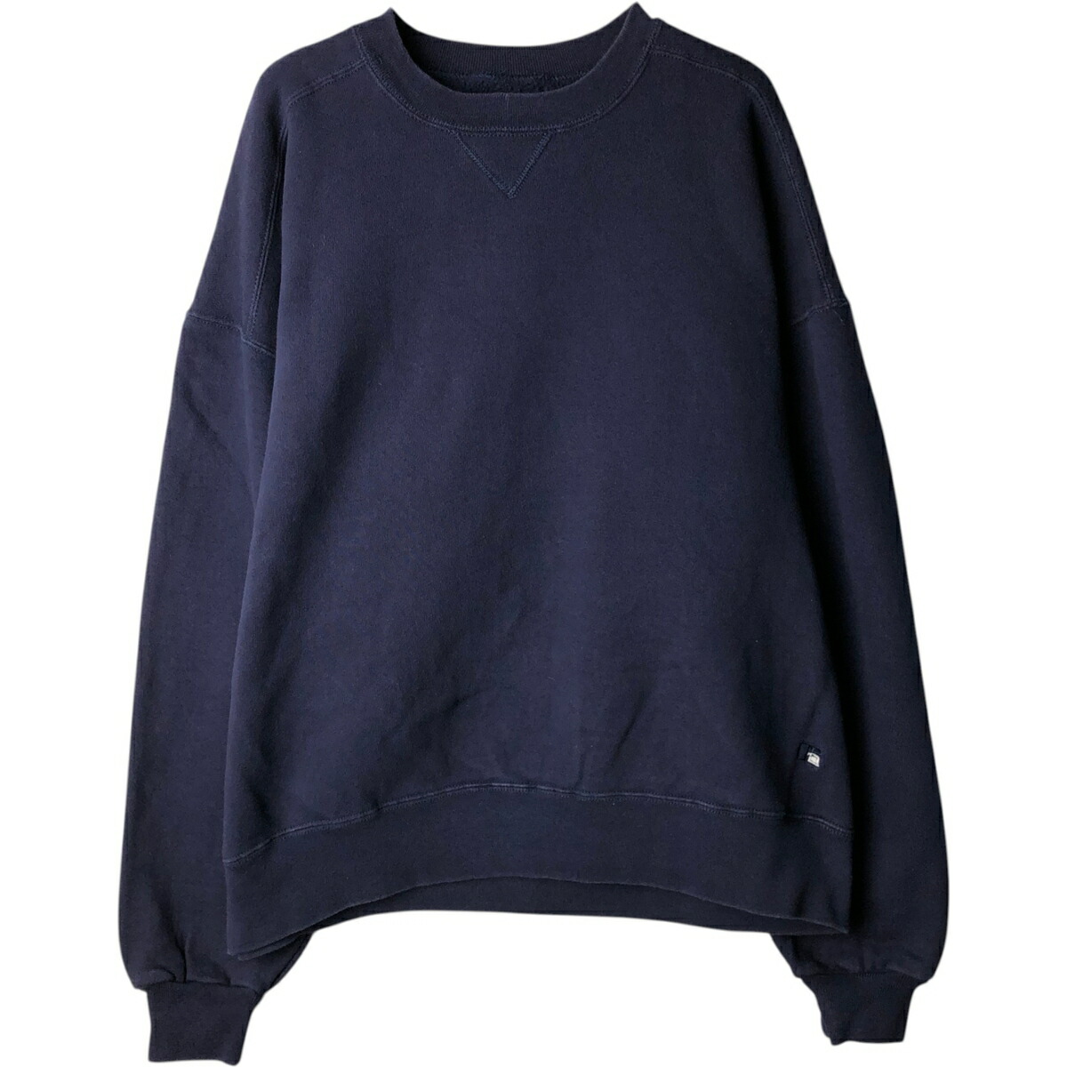 古着 90'S ラッセル Russell HIGH COTTON 無地 ブランクスウェットシャツ トレーナー メンズXL相当 ヴィンテージ /eaa495688 【中古】 【260330】
