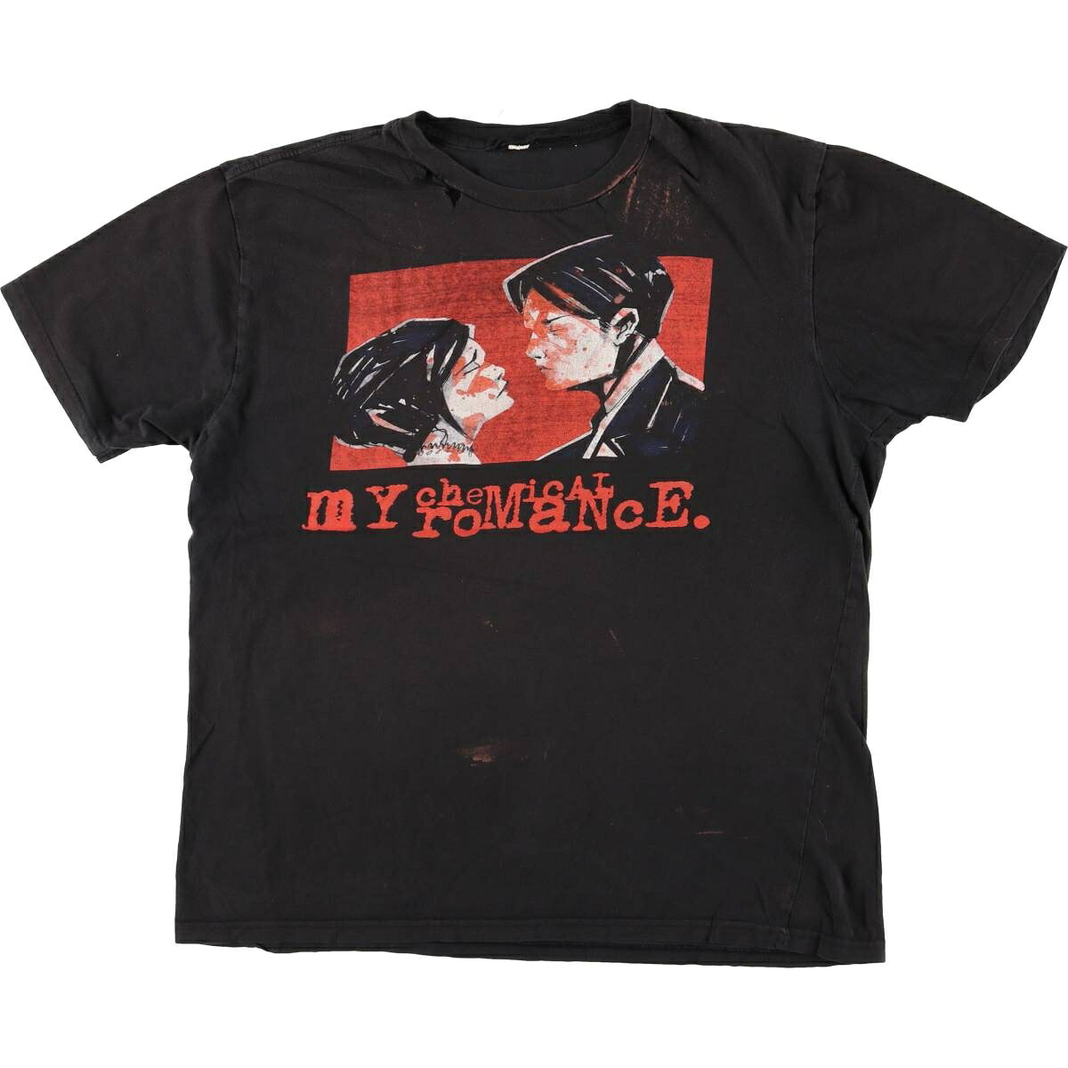 古着 MY CHEMICAL ROMANCE マイケミカルロマンス バンドTシャツ バンT メンズL相当 /eaa495834 【中古】 【260322】 ブラック系 春夏秋