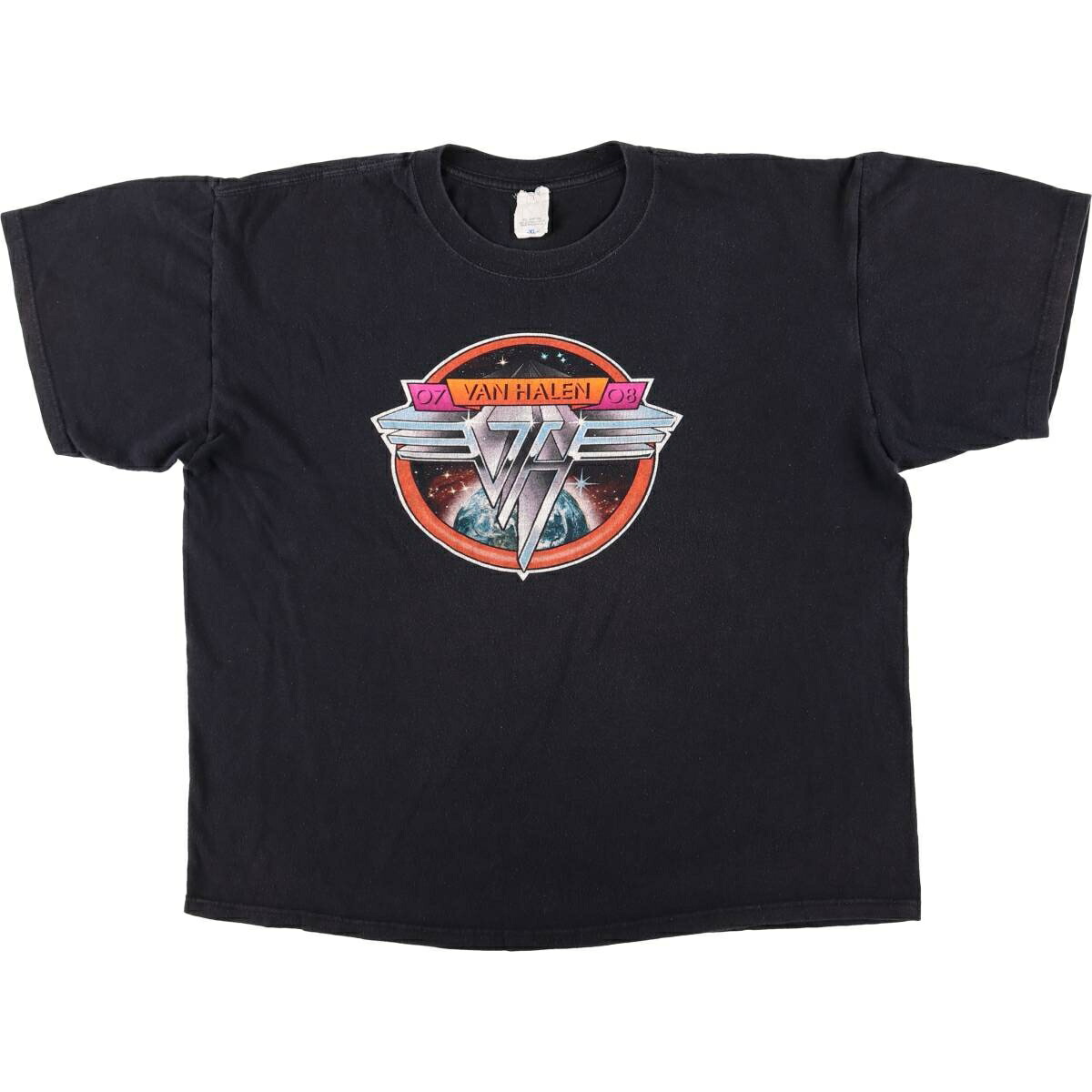 古着 00'S VAN HALEN ヴァンヘイレン バンドTシャツ バンT メンズXL相当 /eaa495929 【中古】 【260323】 ブラック系 春夏秋