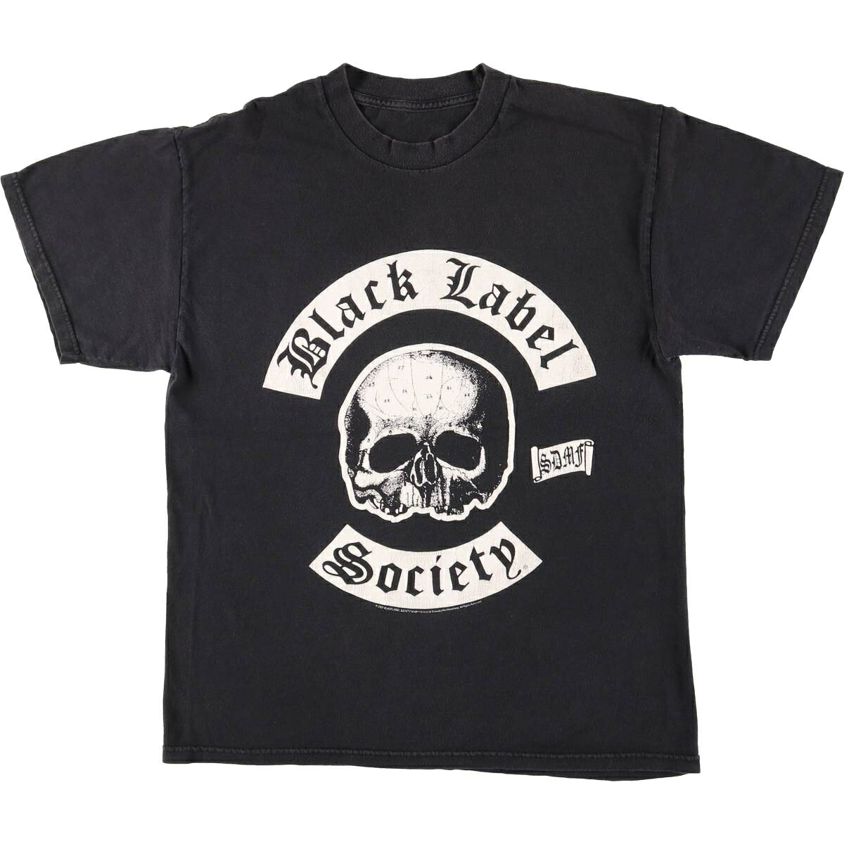 古着 00'S BLACK LABEL SOCIETY ブラックレーベルソサイアティ ドクロ柄 スカル柄 バンドTシャツ バンT メンズM相当 /eaa495954 【中古】 【260322】 ブラック系 春夏秋