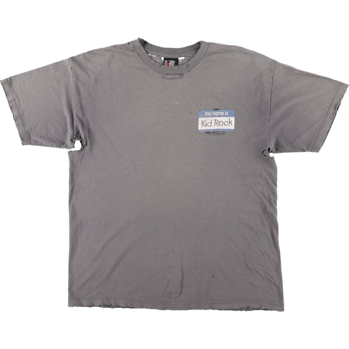 古着 KID ROCK キッドロック バンドTシャツ バンT メンズL相当 /eaa495956 【中古】 【260322】 【GR-UN】 グレー系 春夏秋