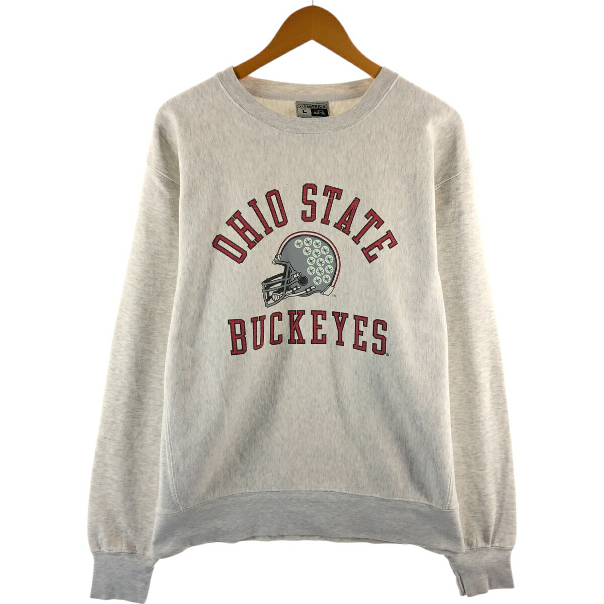 古着 J AMERICA OHIO STATE オハイオ州立大学 カレッジスウェットシャツ トレーナー メンズL相当 /eaa509416 【中古】 【250208】 【SS2603_30】