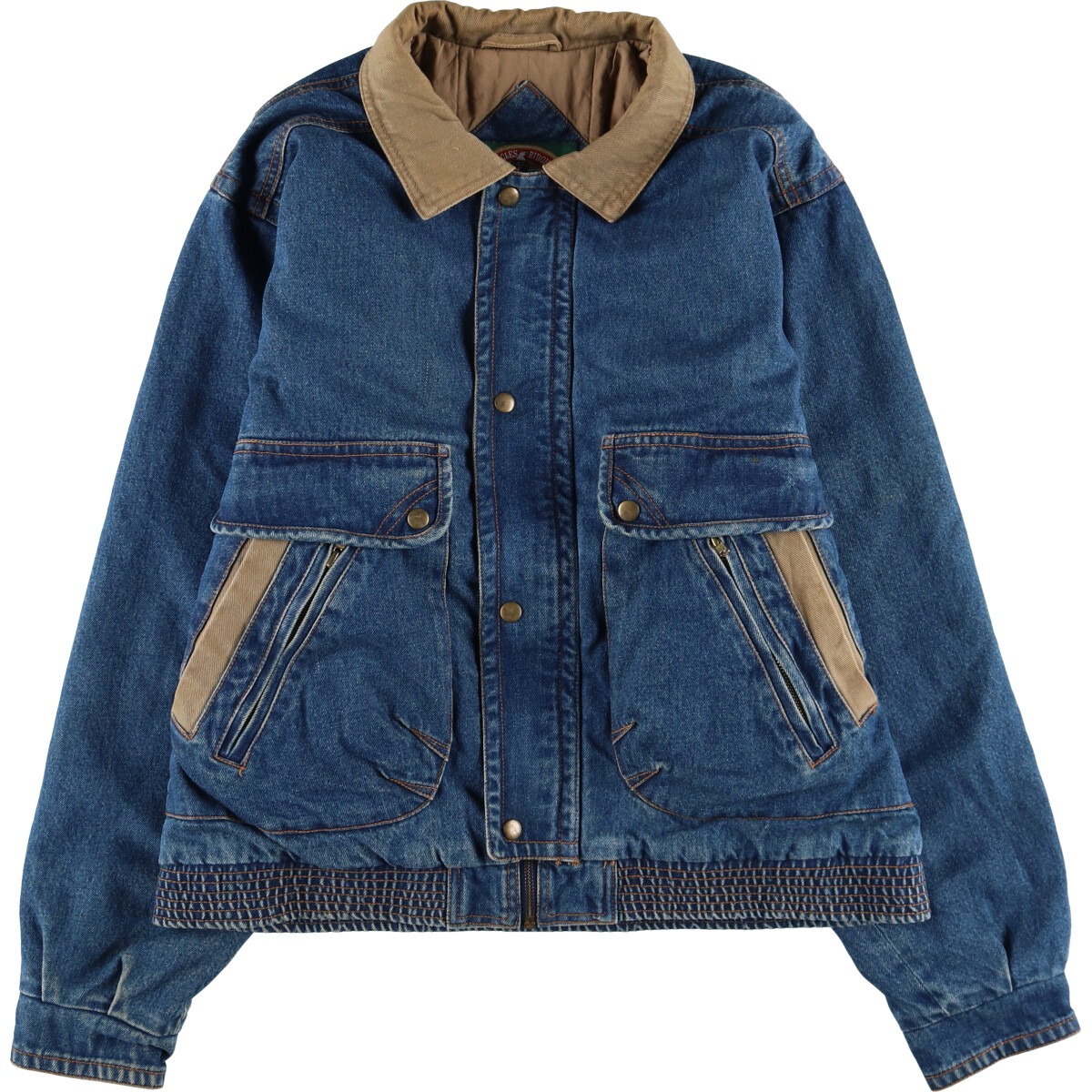70s80s Osh kosh ￼中綿 デニムジャケット 40R USA 美品 70s80s Osh kosh ￼中綿 デニムジャケット 40R USA 美品 - ジャケット