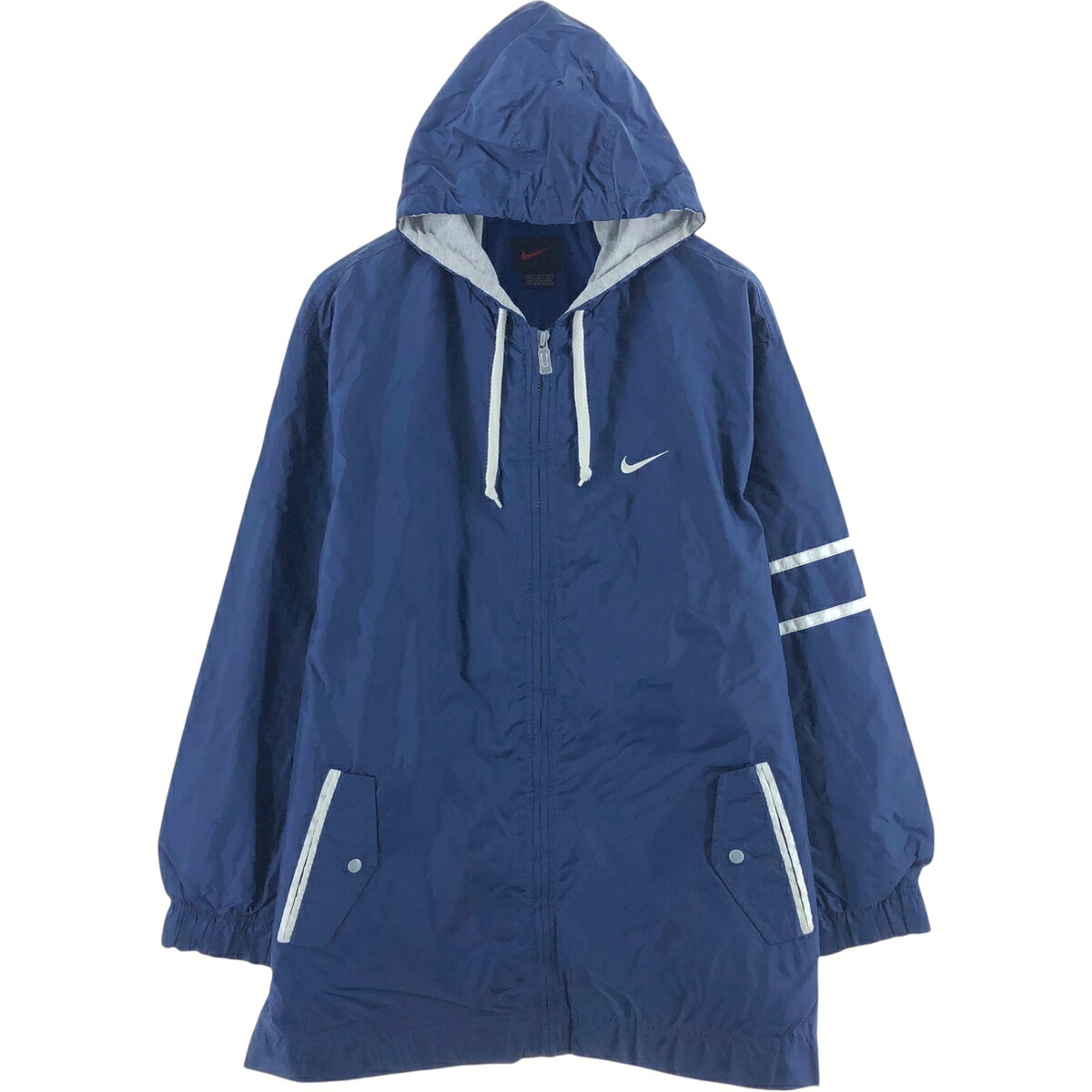 古着 90'S ナイキ NIKE バックプリント ナイロンパーカー メンズL相当 ヴィンテージ /eaa514191 【中古】 【250210】 【SS2603_30】