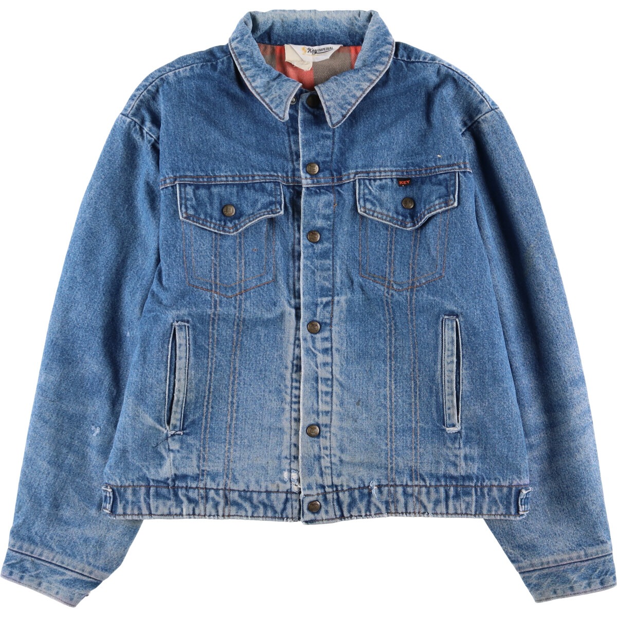 楽天市場】60-70s Key Imperial デニムジャケット 裏地ブランケット