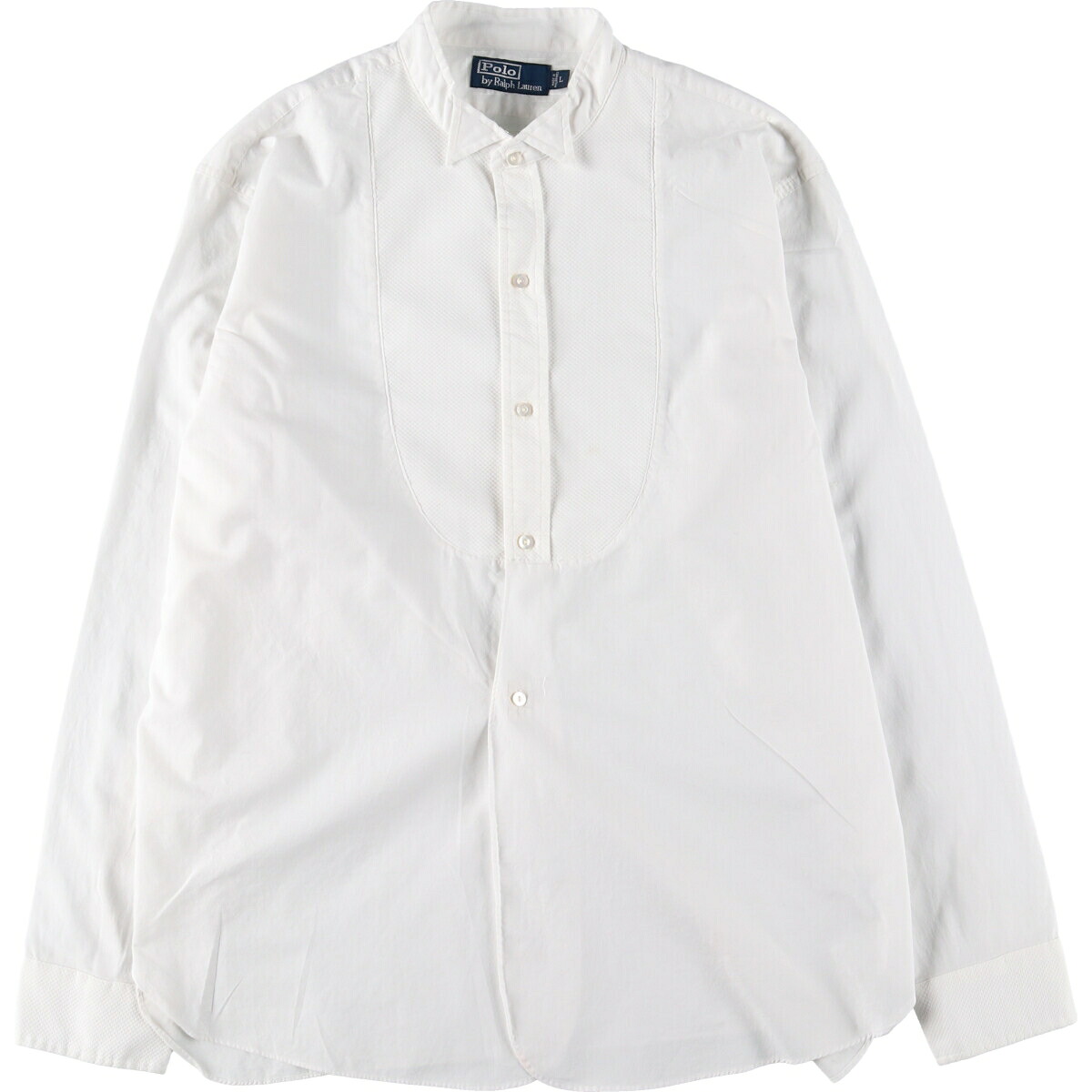 古着 ラルフローレン Ralph Lauren POLO by Ralph Lauren カフスシャツ ウィングカラー 長袖 ドレスシャツ メンズL相当 /eaa521421 【中古】 【250215】 【SS2603_10】