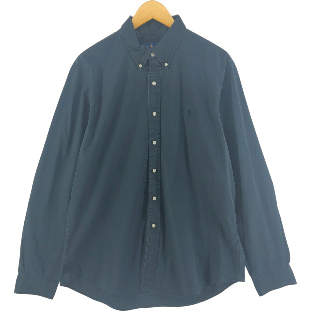 古着 ラルフローレン Ralph Lauren SLIM FIT STRETCH POPLIN 長袖 ボタンダウンシャツ メンズXL相当 /eaa521817 【中古】 【250218】 【SS2603_10】