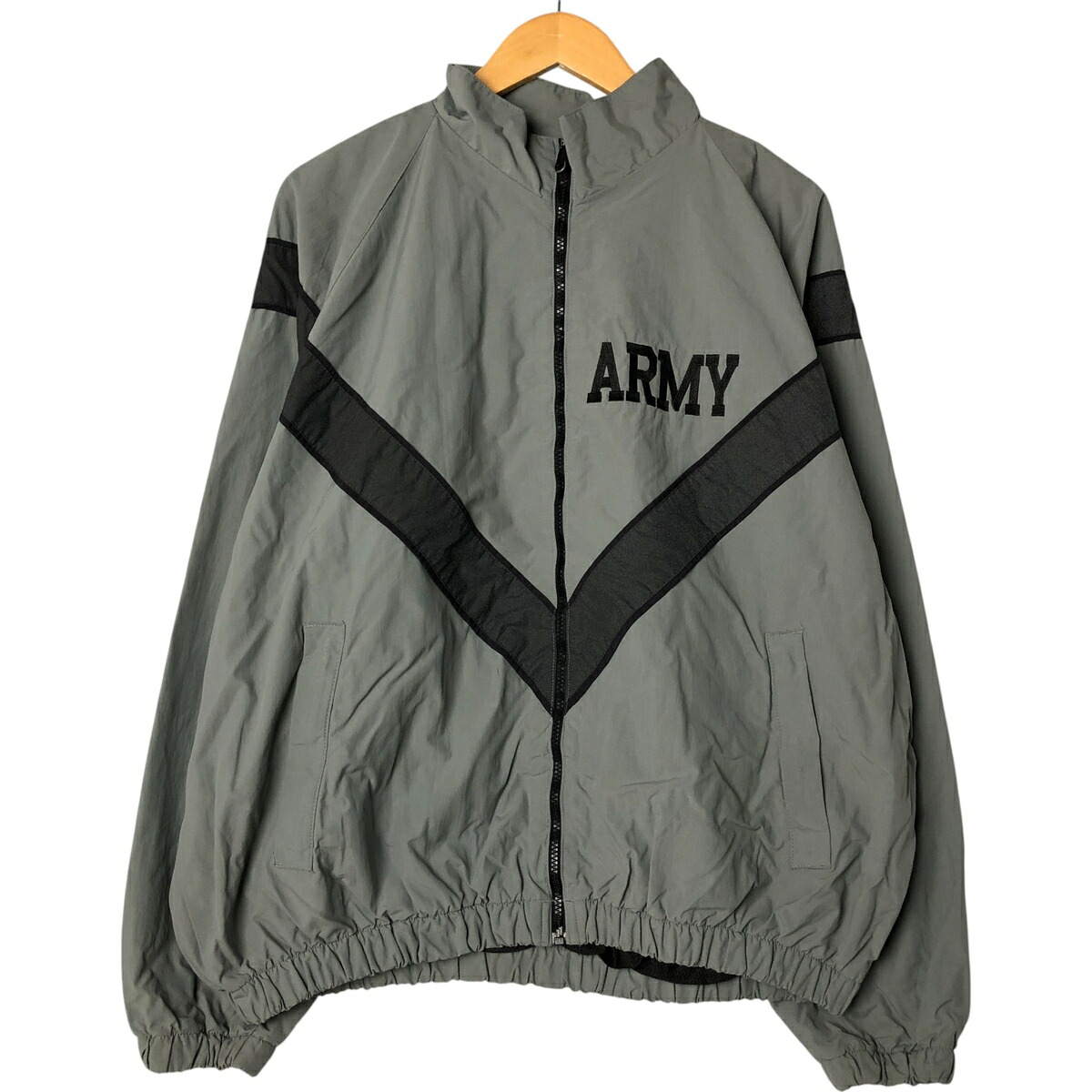 古着 90'S 米軍実品 U.S.ARMY SKILCRAFT IPFU トレーニングジャケット ナイロンジャケット USA製 LARGE/REGULAR メンズL相当 ヴィンテージ /eaa522241 【中古】 【250516】 【SS2603_10】