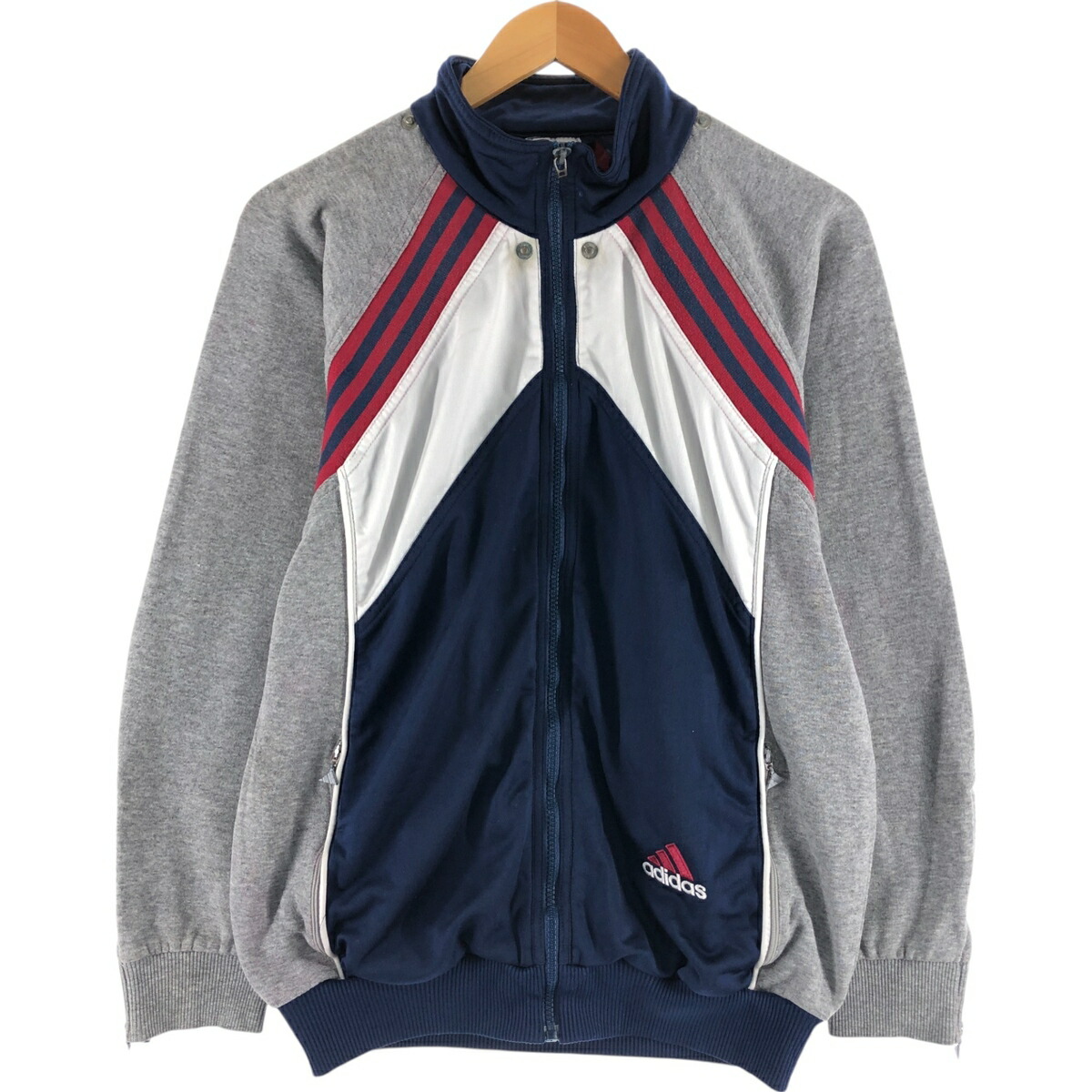 古着 90'S アディダス adidas バックロゴ ジャージ トラックジャケット メンズS相当 ヴィンテージ /eaa523980 【中古】 【250303】 【SS2603_30】
