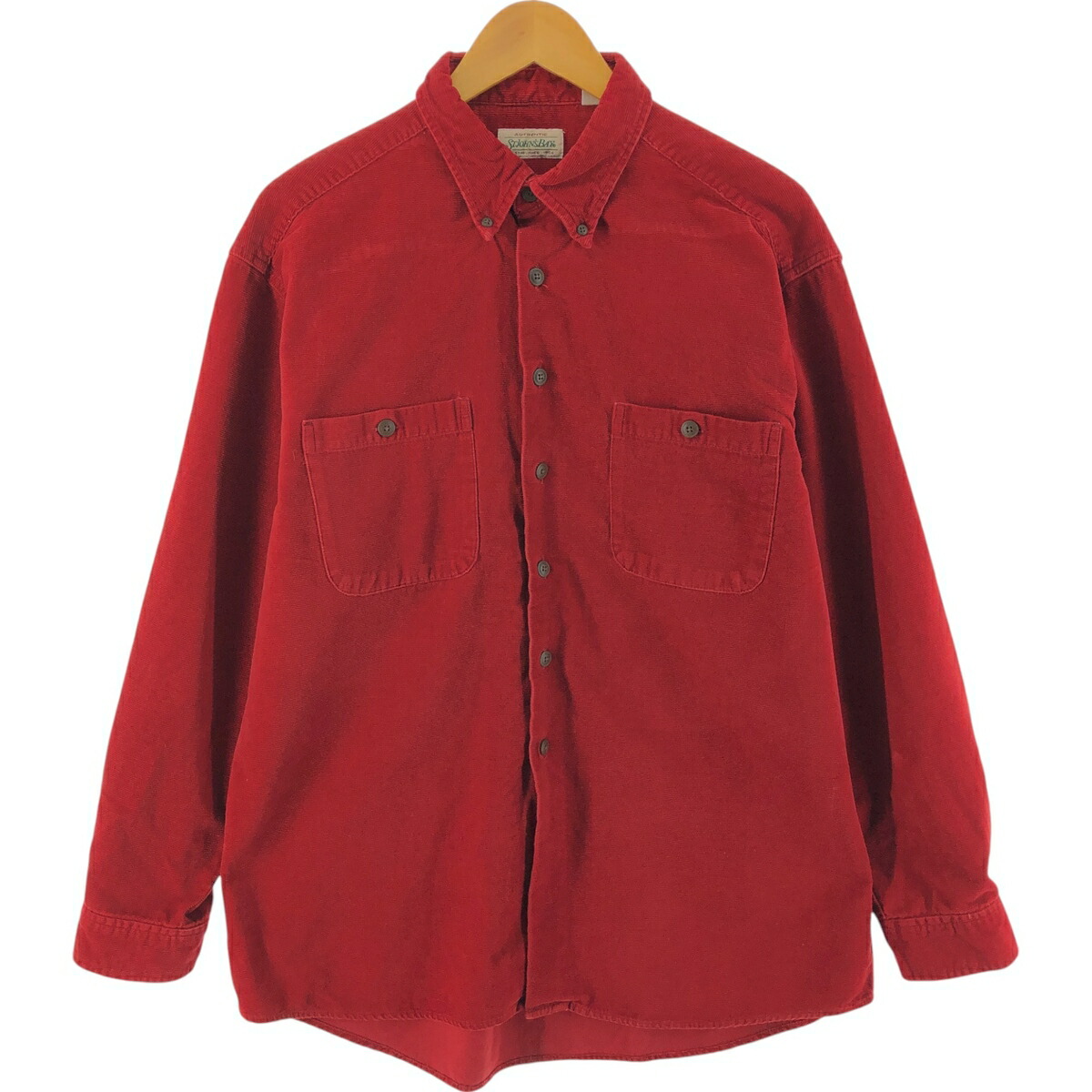 楽天市場】ST JOHN'S BAY コーデュロイ ジップアップ 長袖シャツ