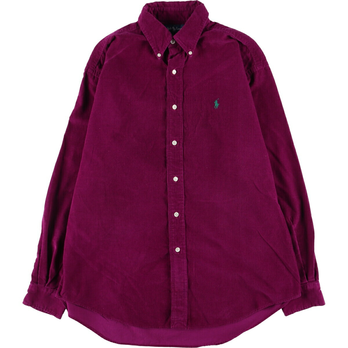 古着 ラルフローレン Ralph Lauren BLAKE 長袖 ボタンダウン コーデュロイシャツ メンズM相当 /eaa525207 【中古】 【250314】 【SS2603_10】