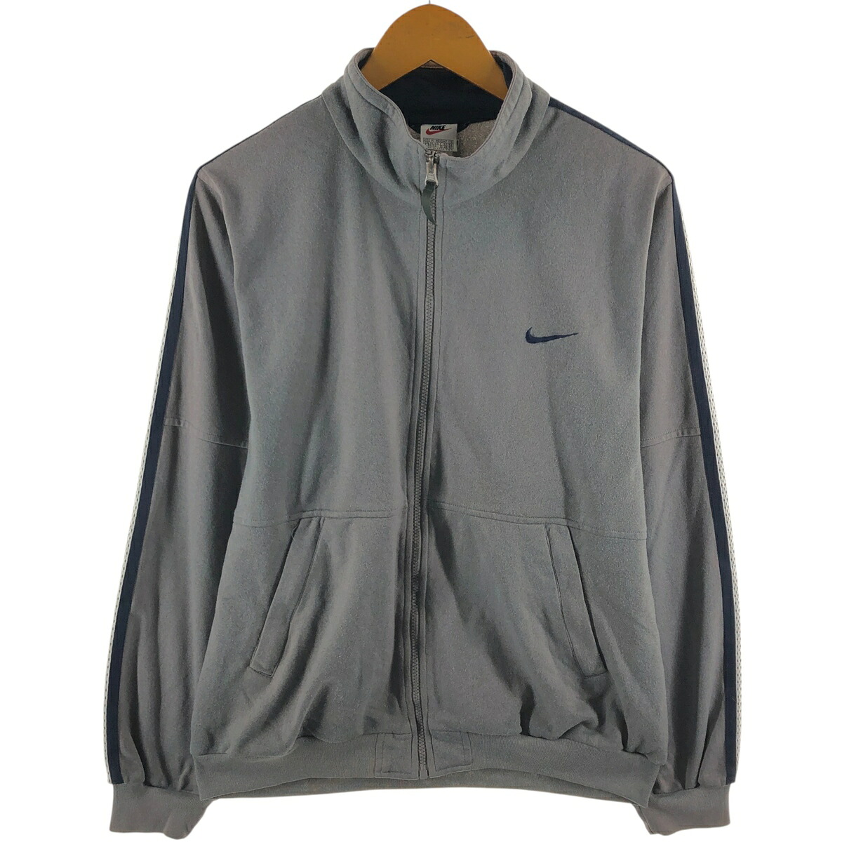 古着 90'S ナイキ NIKE バックロゴ ジャージ トラックジャケット メンズM相当 ヴィンテージ /eaa525272 【中古】 【250307】 【SS2603_30】
