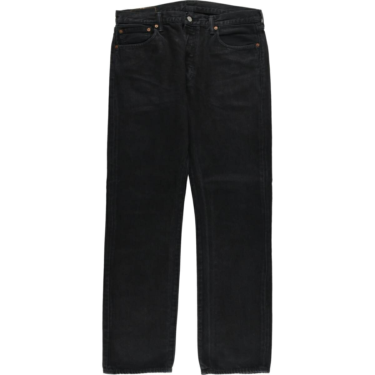 古着 リーバイス Levi's 501 ブラックデニム ストレートデニムパンツ メンズw35相当 /eaa525534 【中古】 【250310】 【ss2601_30】