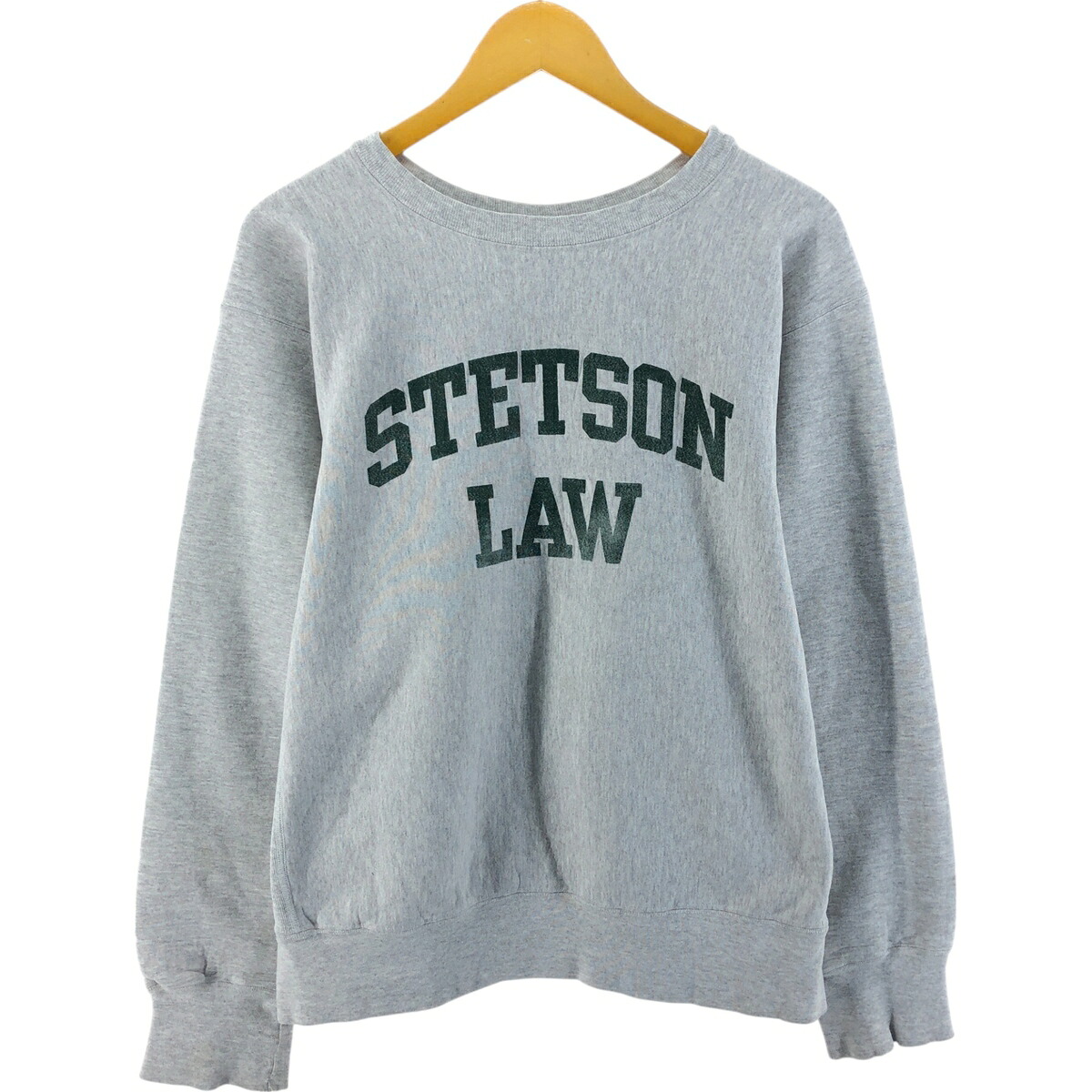 古着 90'S the cotton exchange リバースウィーブタイプ カレッジスウェットシャツ トレーナー USA製 メンズL相当 ヴィンテージ /eaa526885 【中古】 【250308】