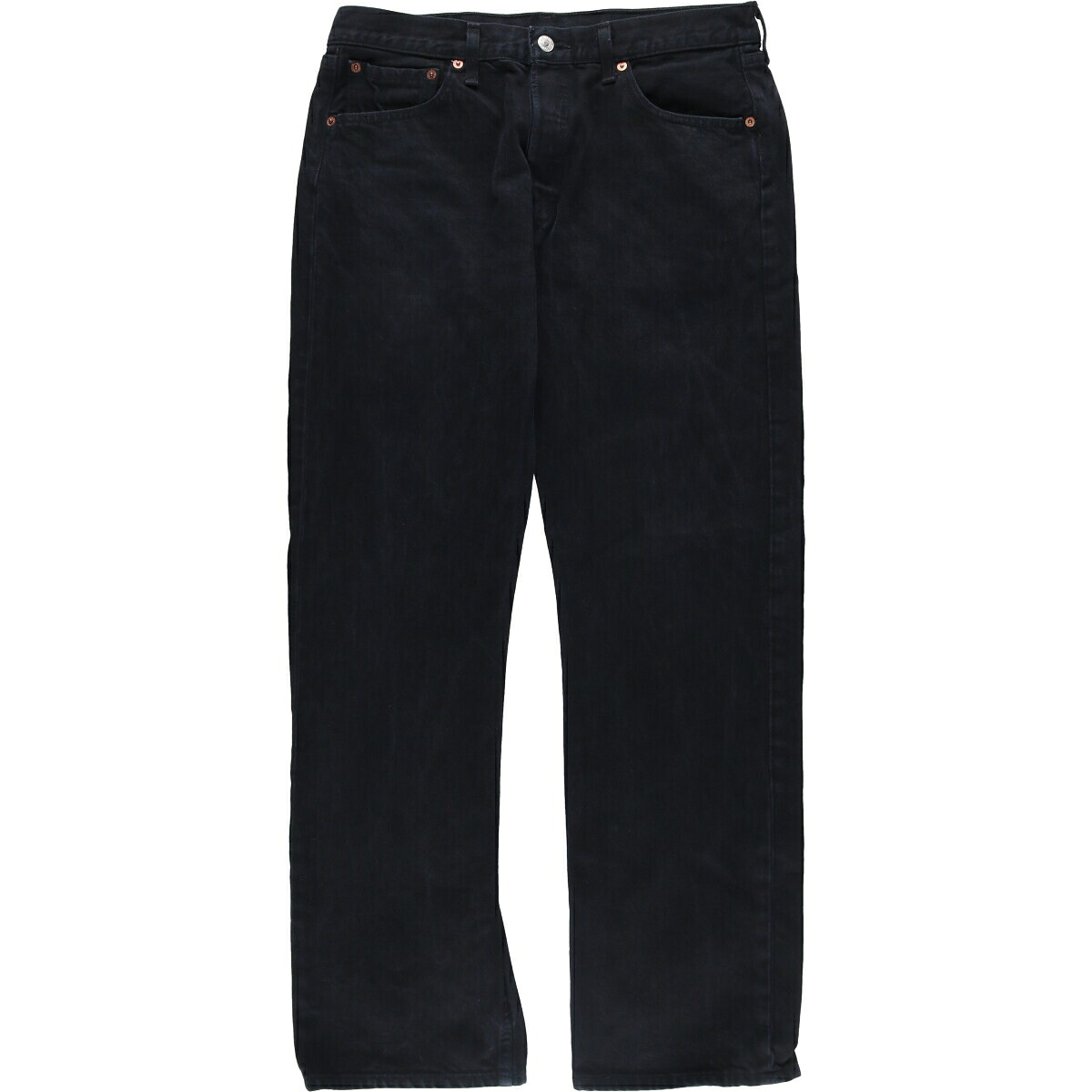 古着 00'S リーバイス Levi's 501 ユーロモデル ブラックデニム ストレートデニムパンツ メンズw33相当 /eaa528510 【中古】 【250316】｜古着屋JAM