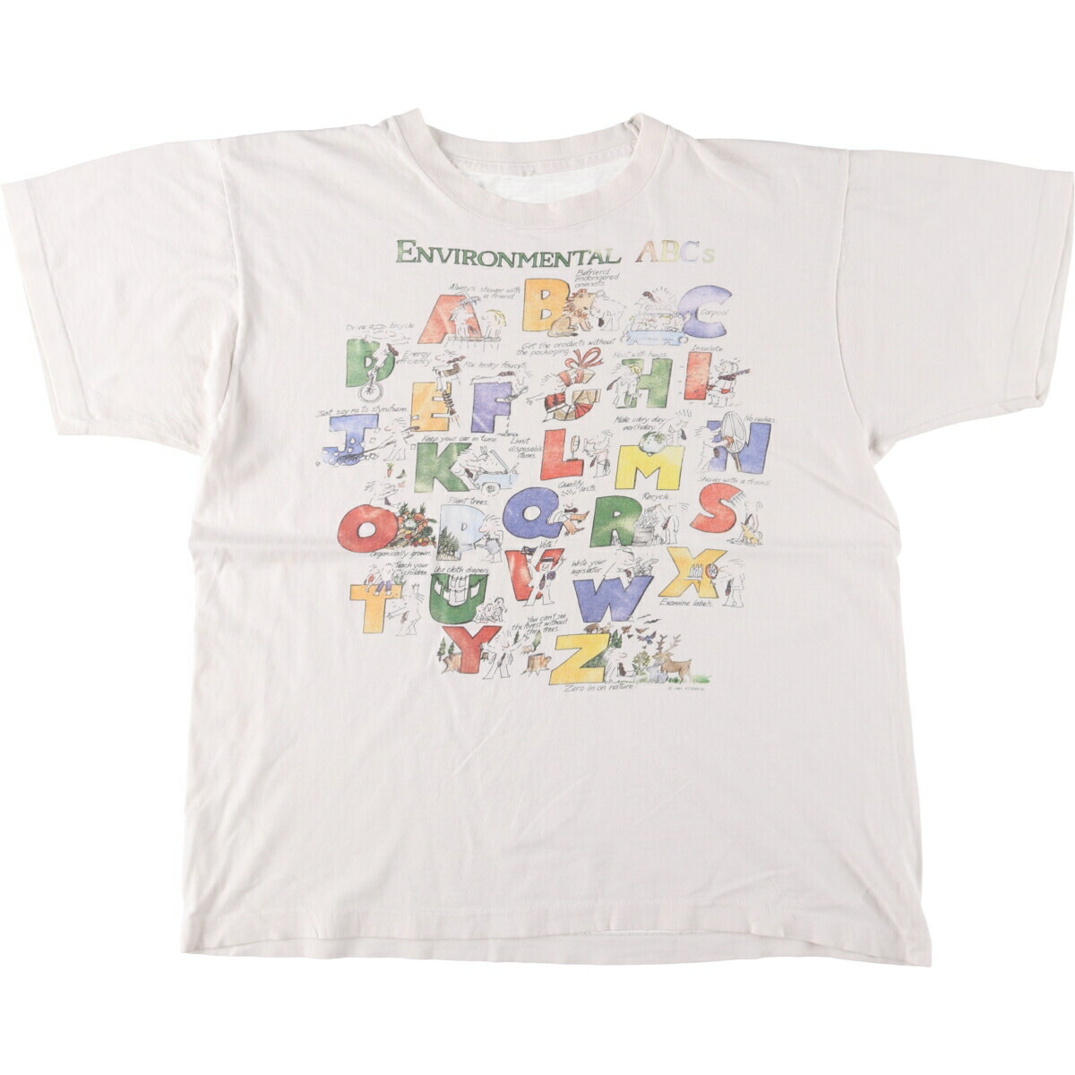 古着 90'S プリントTシャツ メンズXL相当 ヴィンテージ /eaa529213 【中古】 【250530】 【SS2603_30】