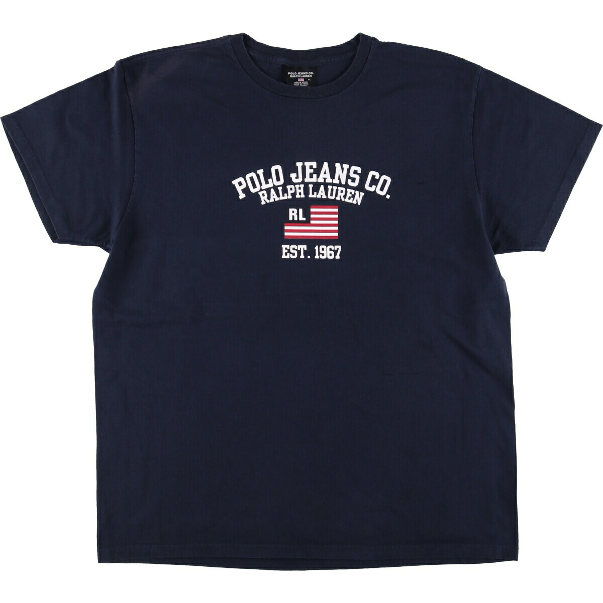 古着 ラルフローレン Ralph Lauren POLO JEANS COMPANY 半袖 ロゴTシャツ メンズXL相当 /eaa529504 【中古】 【250706】