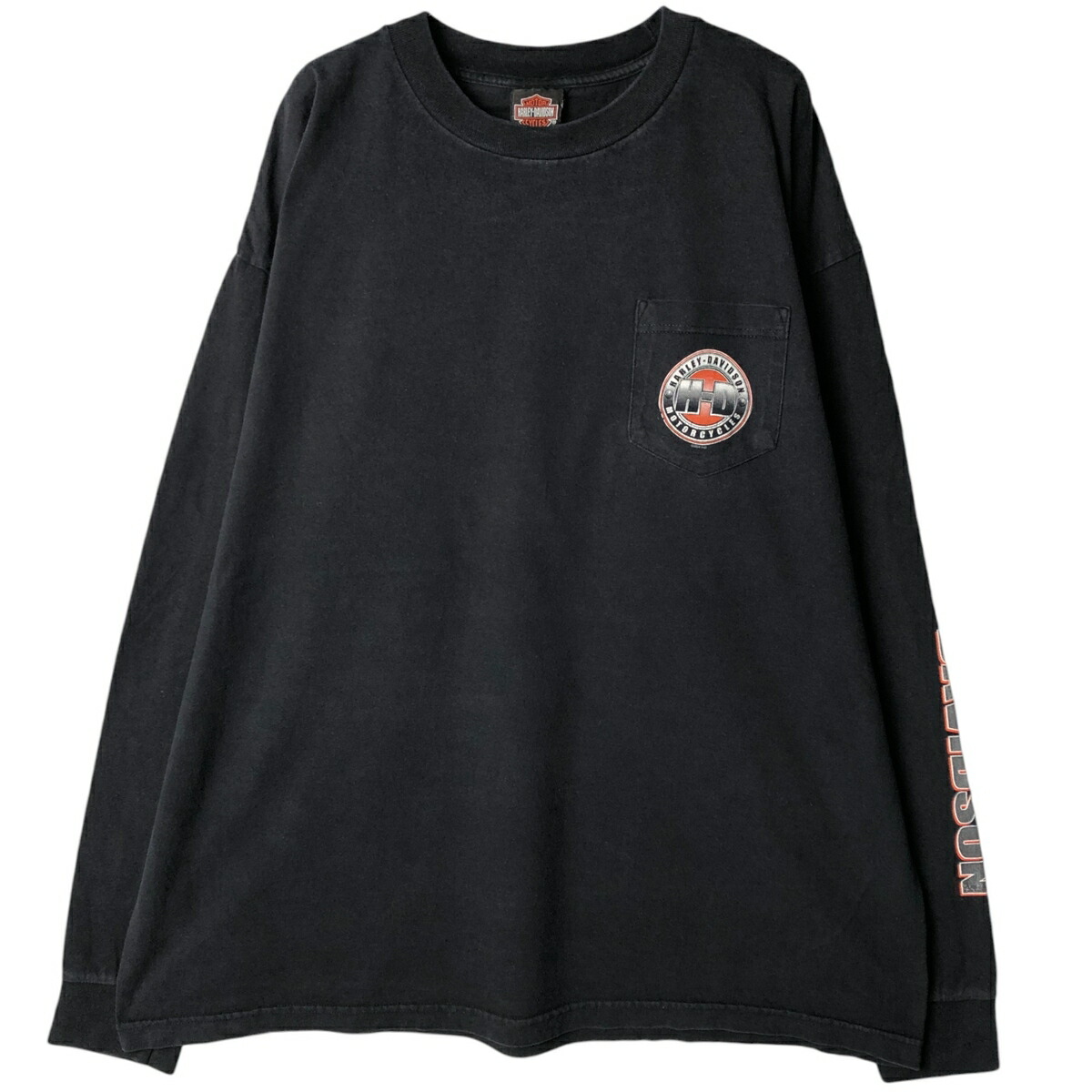 古着 00'S ハーレーダビッドソン Harley-Davidson モーターサイクル ロングTシャツ ロンT USA製 メンズXXL相当 /eaa529764 【中古】 【250914】 【NH-2508】 【SS2603_10】