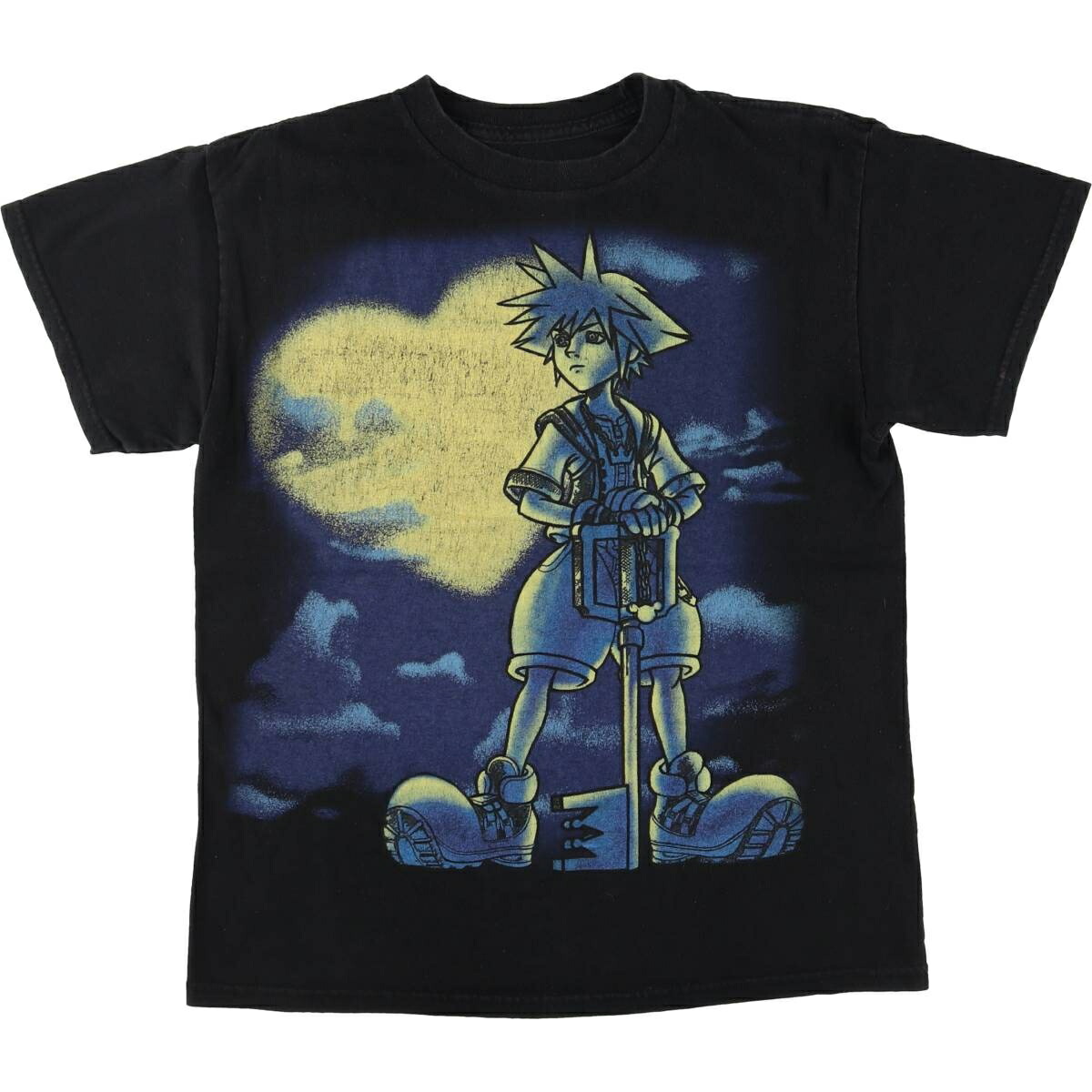楽天市場】KINGDOM HEARTS キャラクターTシャツ サイズ表記 L グレー