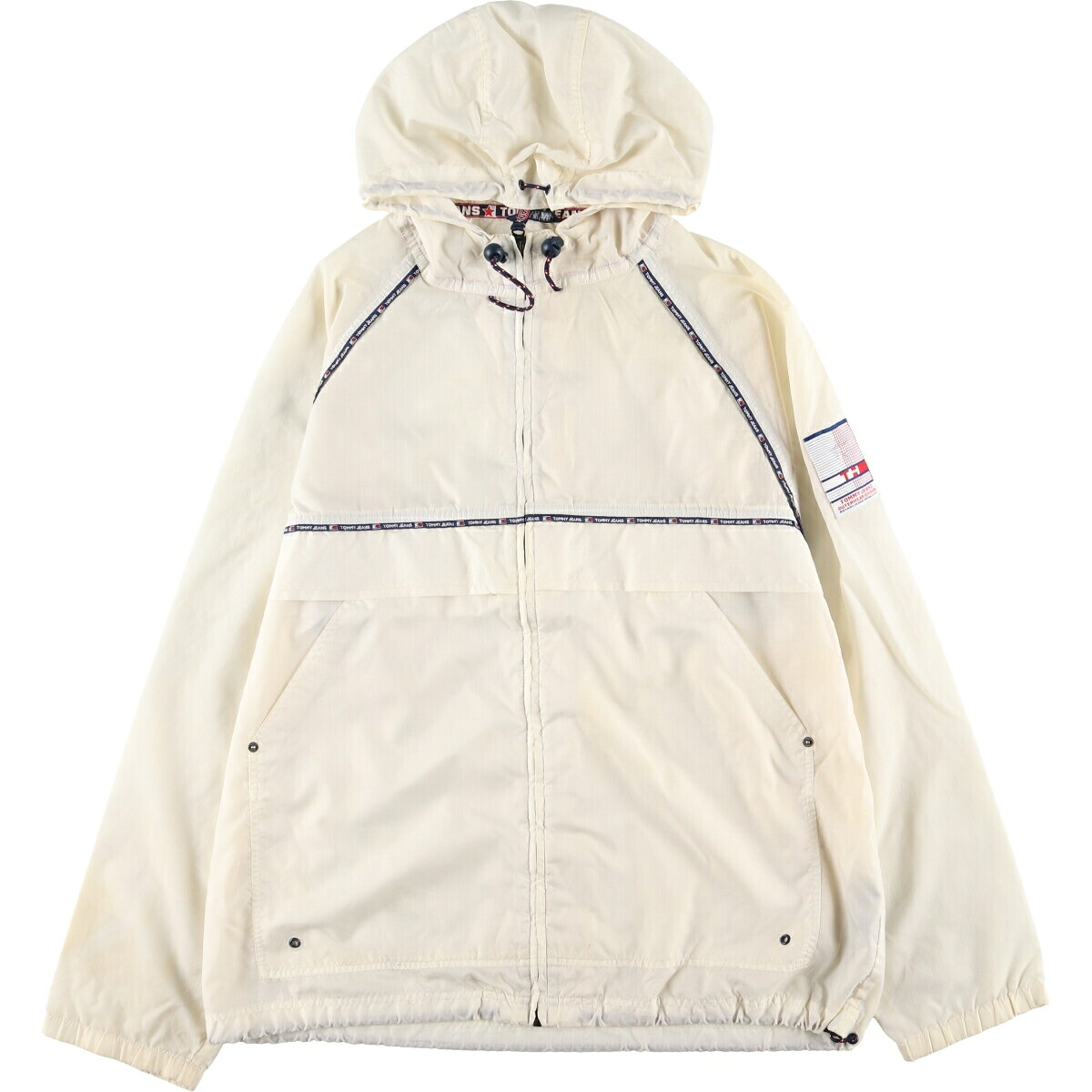 古着 90'S トミーヒルフィガー TOMMY HILFIGER ナイロンパーカー メンズL相当 ヴィンテージ /eaa532041 【中古】 【250627】 【SS2603_10】