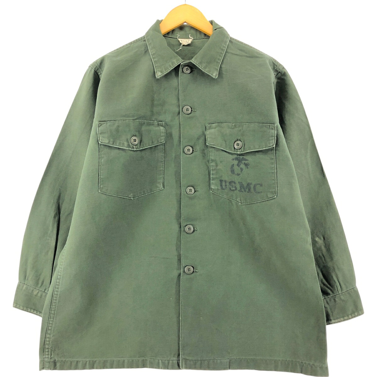 【楽天市場】古着 米軍 USMC ミリタリー ユーティリティシャツ 16 1/2×36 メンズL相当 /eaa533811 【中古 ...