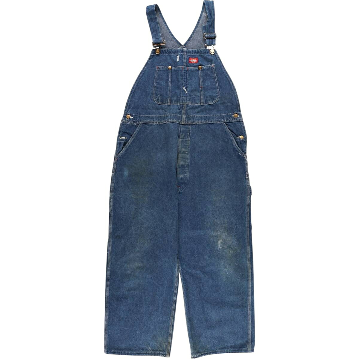 古着 ビッグサイズ 80'S ディッキーズ Dickies デニムオーバーオール USA製 メンズw40相当 /eaa534645 【中古】 【250411】 【SS2603_50】 6,717円
