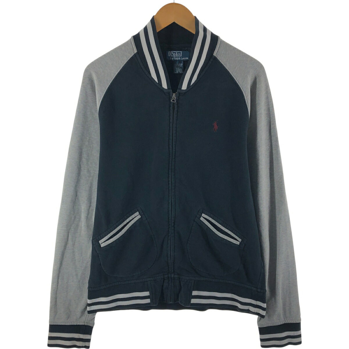 古着 ラルフローレン Ralph Lauren POLO by Ralph Lauren フルジップスウェットシャツ トレーナー メンズL相当 /eaa534817 【中古】 【250407】 【SS2603_10】