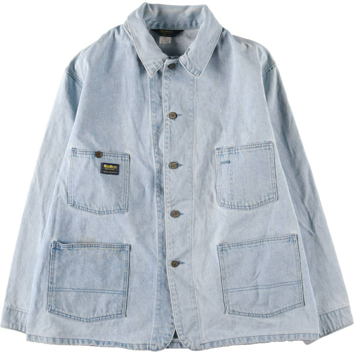 60s- OSHKOSH キルティングライナー　デニム　カバーオール USA製 OSHKOSH（オシュコシュ）の「USA製 OSHKOSH ライナー