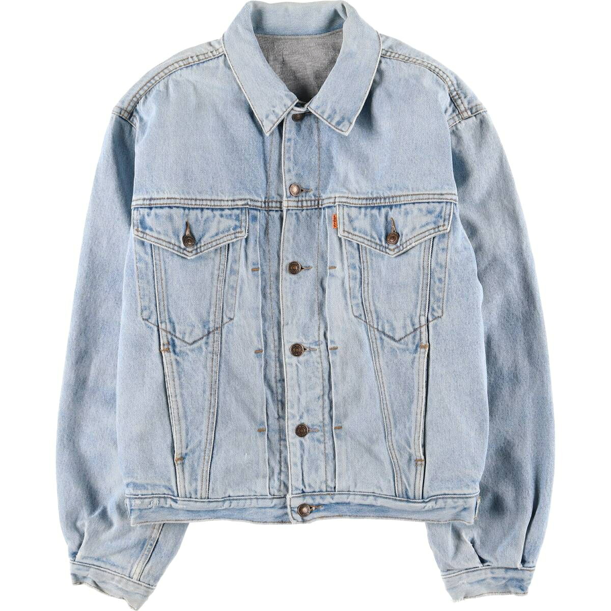 古着 90'S リーバイス Levi's 70614-0214 オレンジタブ リバーシブル スウェット×デニムジャケット Gジャン メンズM相当 ヴィンテージ /eaa536811 【中古】 【250413】 【SS2603_10】