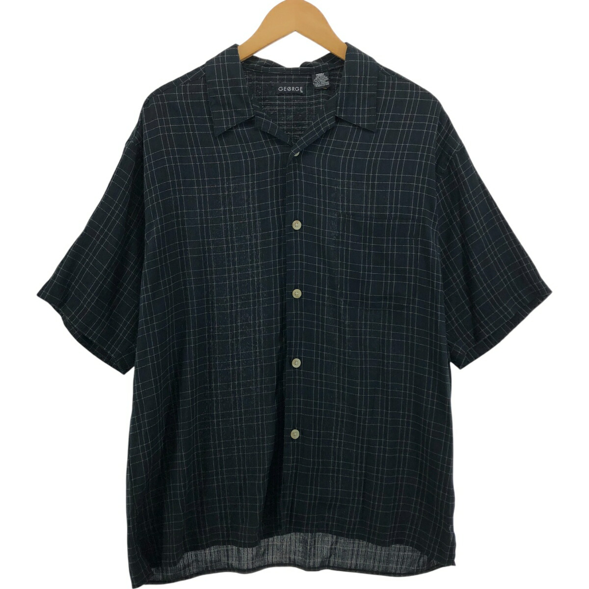 楽天市場】古着 60'S シアーズ Sears オンブレチェック オープンカラー