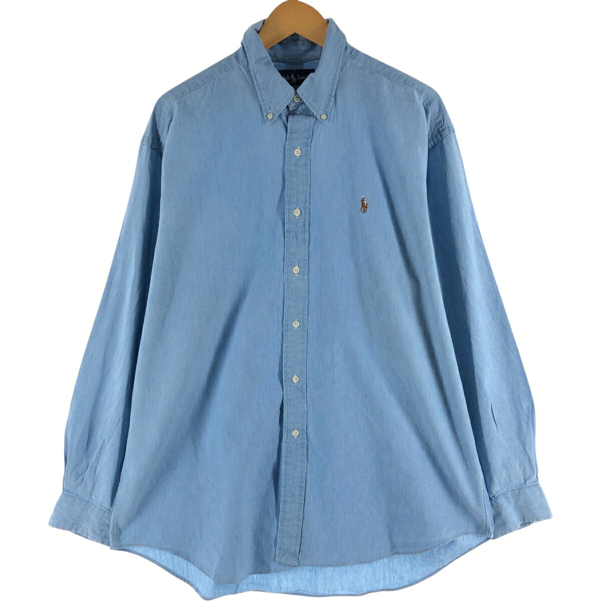 古着 ラルフローレン Ralph Lauren BLAIRE 長袖 ボタンダウンシャツ メンズL相当 /eaa537571 【中古】 【250417】 【SS2603_10】