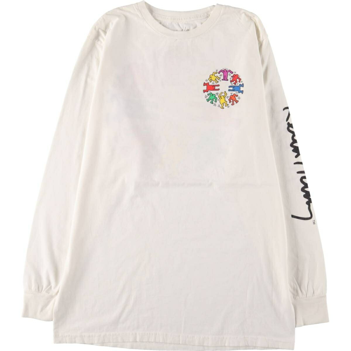 1990年代　キースへリング　KEITH HARING 長袖Tシャツ　XL 楽天市場】KEITH HARING キースへリング DANCE L/S TEE ダンス