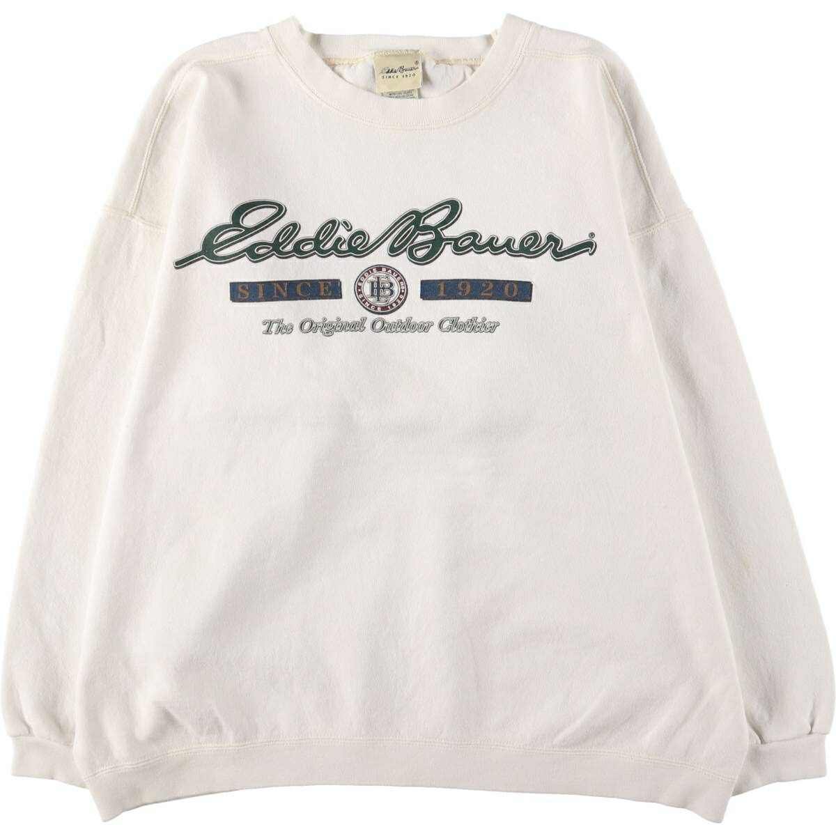 古着 90'S エディーバウアー Eddie Bauer ロゴスウェットシャツ トレーナー USA製 メンズL相当 ヴィンテージ /eaa539399 【中古】 【250419】 【SS2603_30】