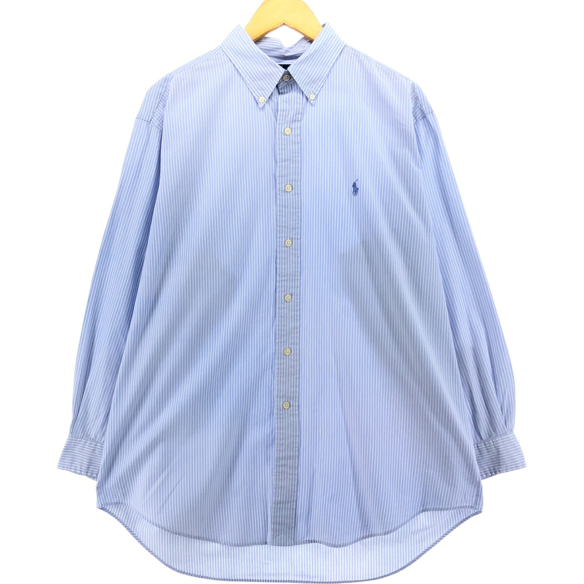 古着 ラルフローレン Ralph Lauren YARMOUTH 長袖 ボタンダウンストライプシャツ メンズXL相当 /eaa540754 【中古】 【250425】 【SS2603_10】