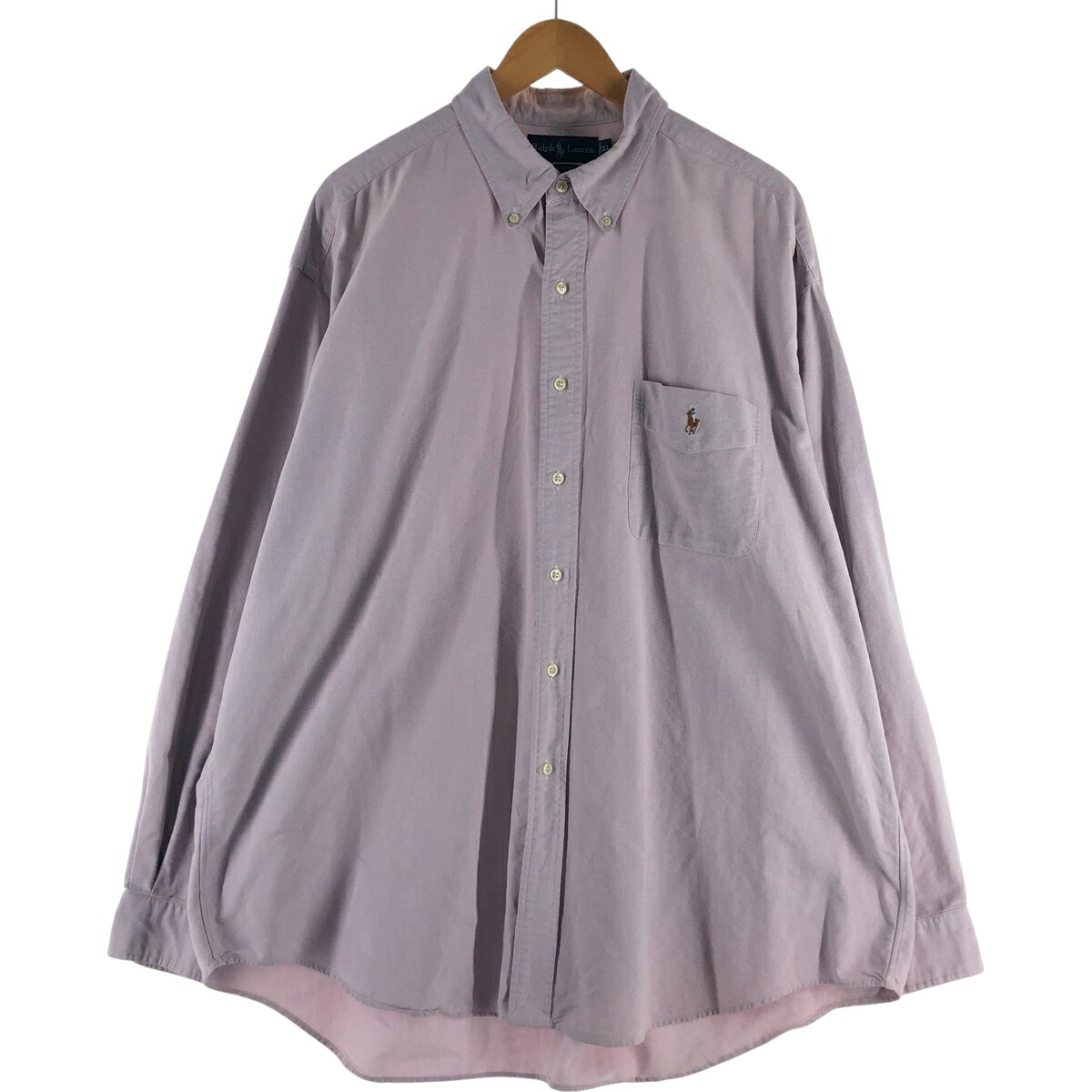 古着 ラルフローレン Ralph Lauren BIG SHIRT 長袖 ボタンダウンシャツ メンズXL相当 /eaa541266 【中古】 【250428】 【SS2603_10】