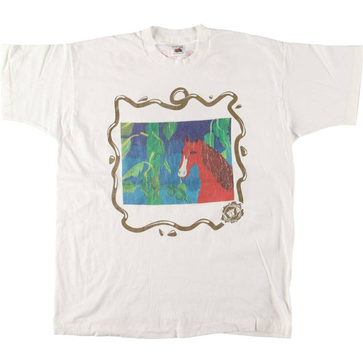 古着 90'S フルーツオブザルーム FRUIT OF THE LOOM CANON キャノン アートTシャツ メンズXL相当 ヴィンテージ /eaa542411 【中古】 【250502】 【SS2603_50】