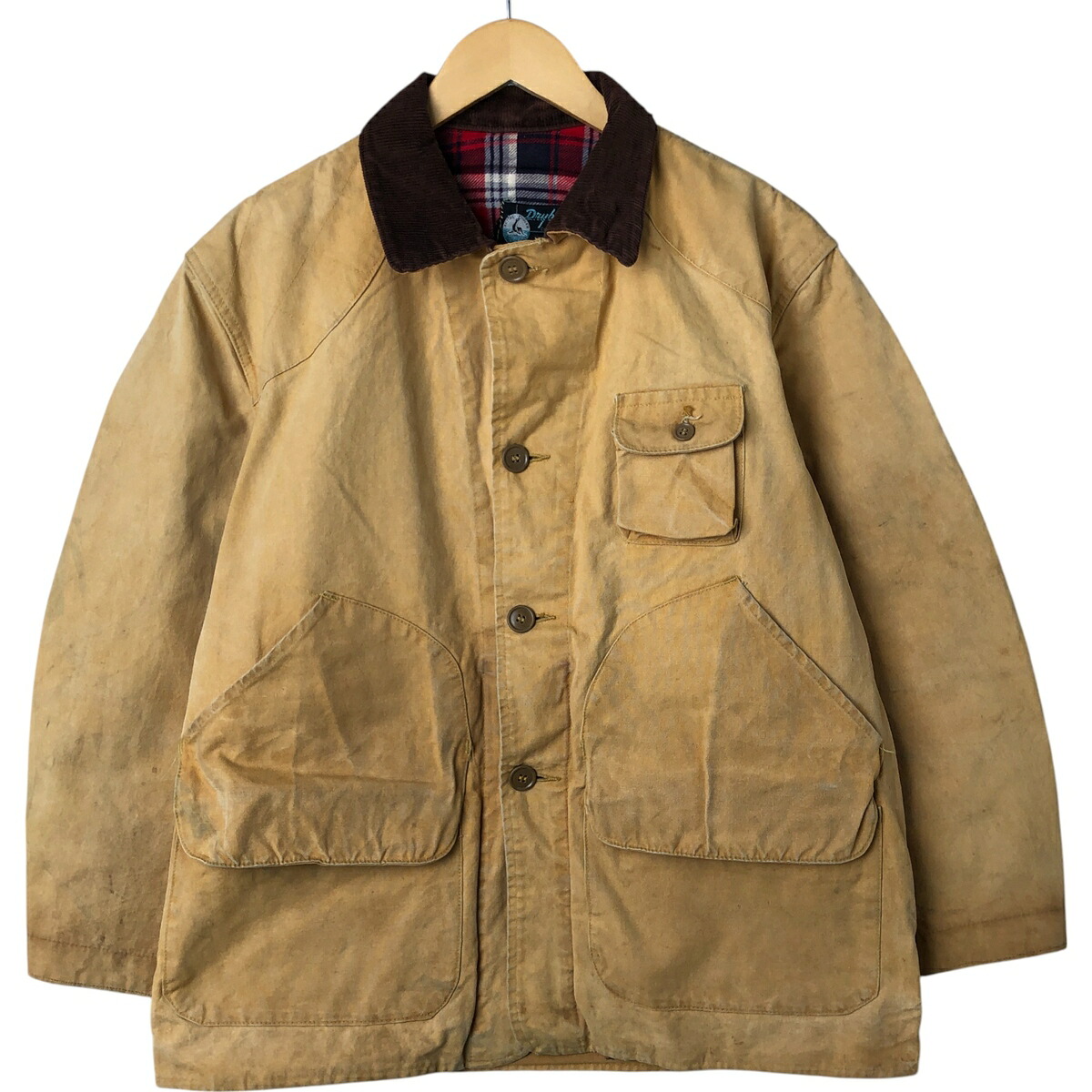 古着 60'S~ Drybak シューティングジャケット メンズXL相当 ダック カートリッジホルダー ヴィンテージ /eaa542763 【中古】 【250504】 【NL2503】 【SS2603_10】