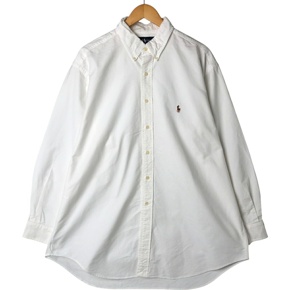 古着 ラルフローレン Ralph Lauren YARMOUTH 長袖 ボタンダウンシャツ メンズXL相当 /eaa543538 【中古】 【250430】 【NL2503】 【SS2603_10】