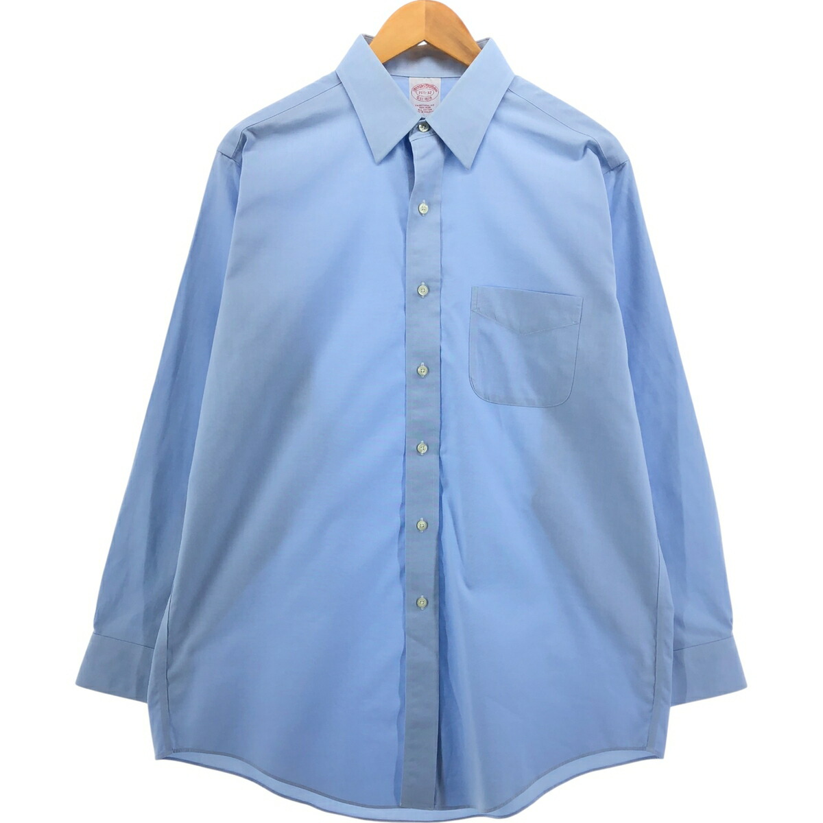 古着 ブルックスブラザーズ Brooks Brothers Est.1818 長袖 コットンシャツ メンズM相当 /eaa543592 【中古】 【250427】 【SS2603_50】
