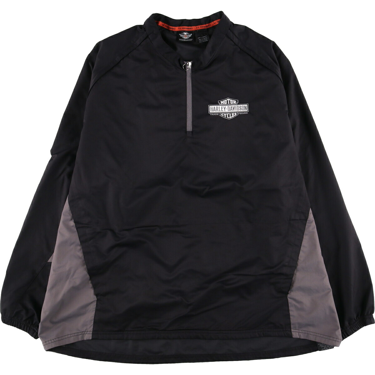 古着 ビッグサイズ ハーレーダビッドソン Harley-Davidson ハーフジップ ウォームアッププルオーバー メンズXXXL相当 /eaa544564 【中古】 【250503】 【SS2603_10】