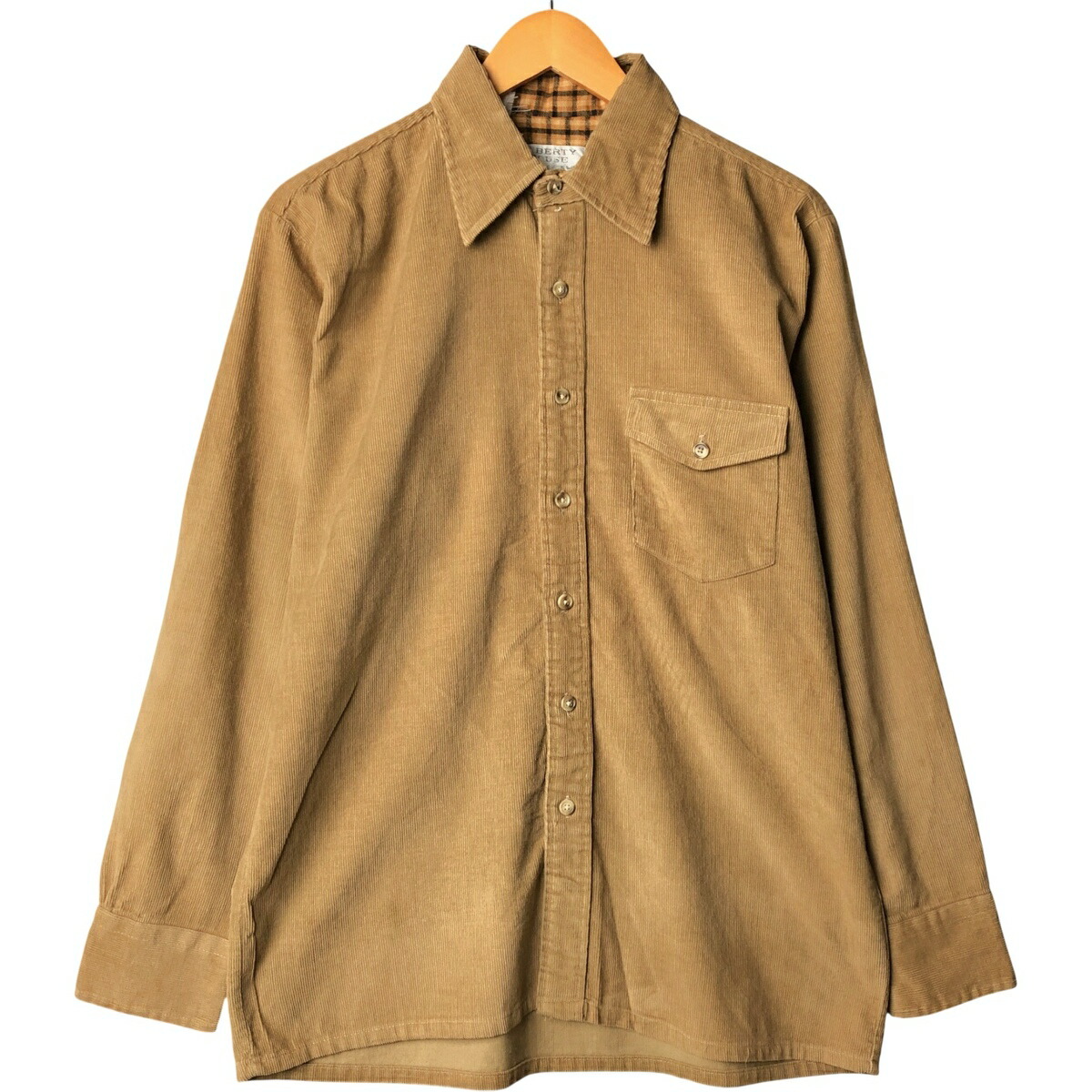古着 LIBERTY HOUSE 長袖 コーデュロイシャツ メンズL相当 ヴィンテージ /eaa545408 【中古】 【251011】 【SS2603_10】