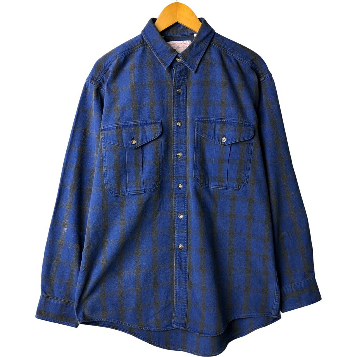 楽天市場】USA製 FILSON 無地 長袖 ウール ギャバジン シャツ XL