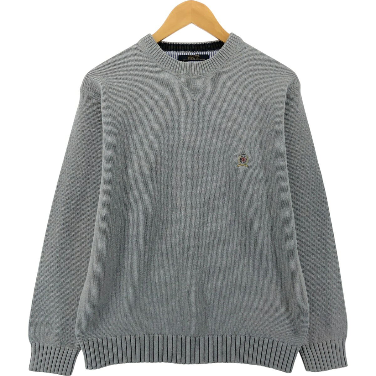 古着 00'S トミーヒルフィガー TOMMY HILFIGER コットンニットセーター メンズS相当 /eaa546645 【中古】 【251208】