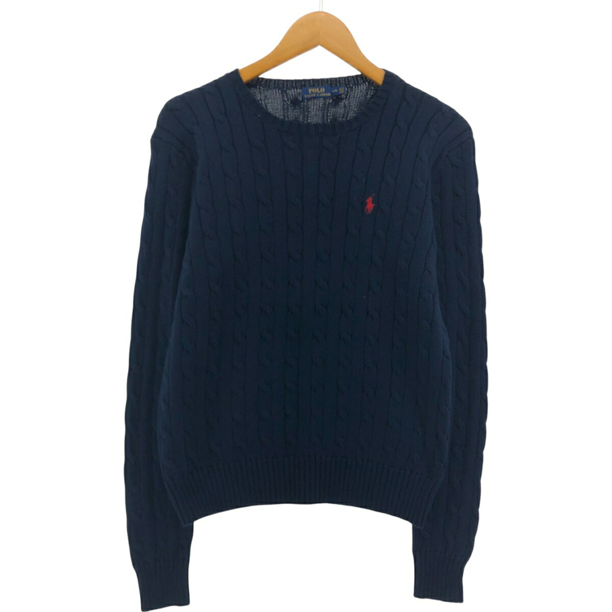 古着 ラルフローレン Ralph Lauren POLO RALPH LAUREN ケーブル編み コットンニットセーター レディースL相当 /eaa546683 【中古】 【250504】 【ADEL/アデル】 【SS2603_10】