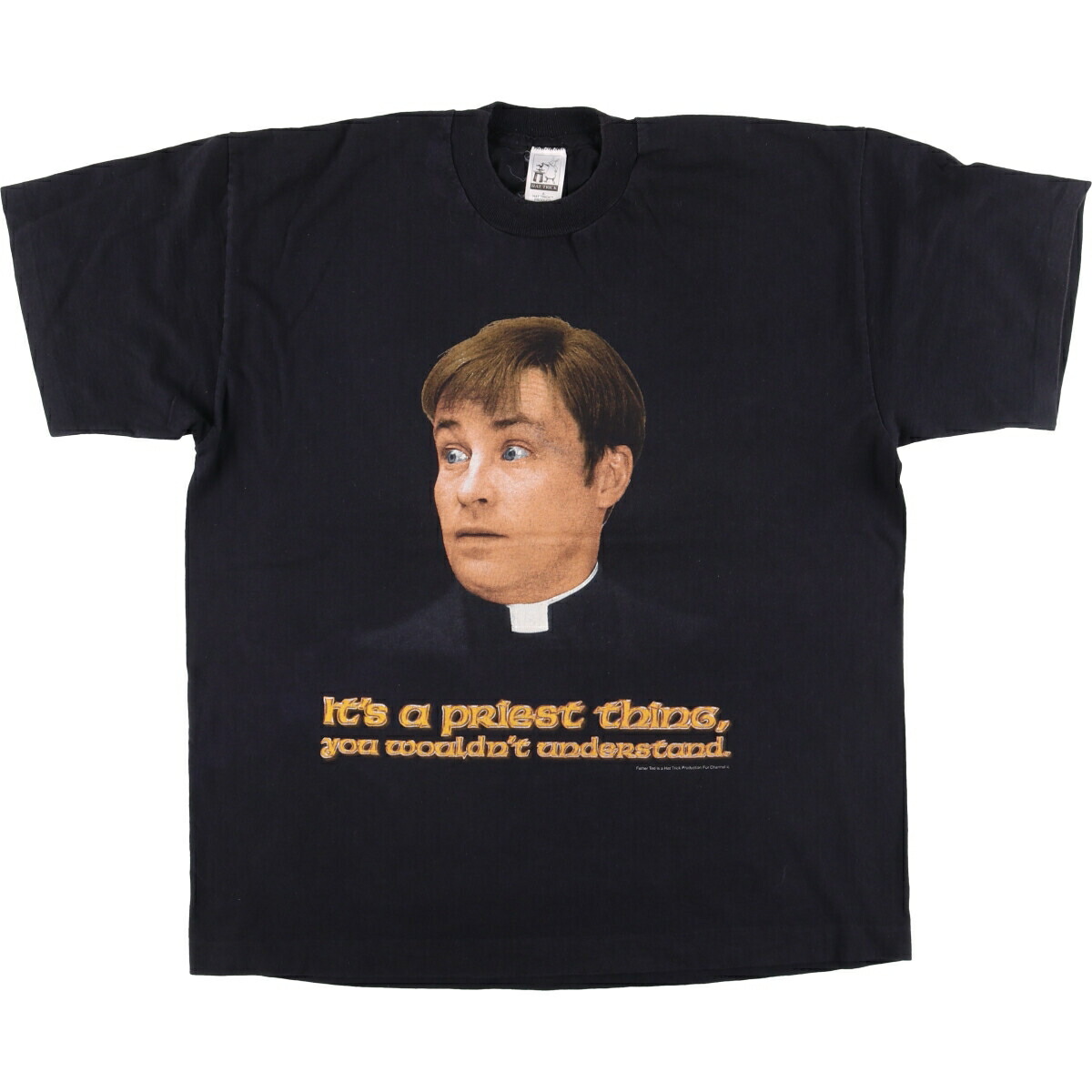 古着 90'S HAT TRICK FATHER TED テッド神父 映画 ムービーTシャツ メンズXL相当 ヴィンテージ /eaa547003 【中古】 【250512】 【GR-SNS】 【SS2603_10】
