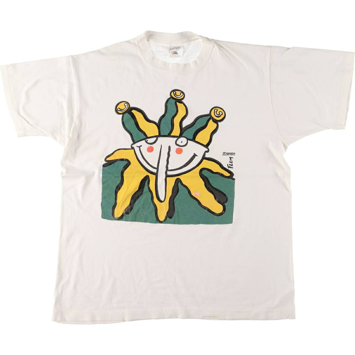 古着 90'S フルーツオブザルーム FRUIT OF THE LOOM アートTシャツ カナダ製 メンズXL相当 ヴィンテージ /eaa547768 【中古】 【250511】 【SS2603_30】