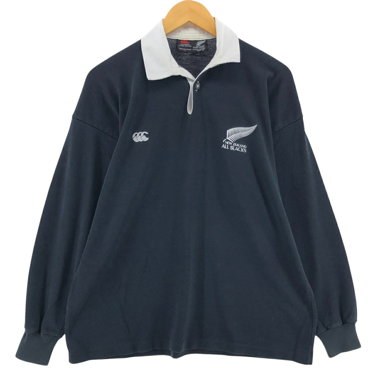 古着 カンタベリー CANTERBURY 長袖 ラガーシャツ メンズM相当 /eaa547953 【中古】 【250509】 【SS2603_30】