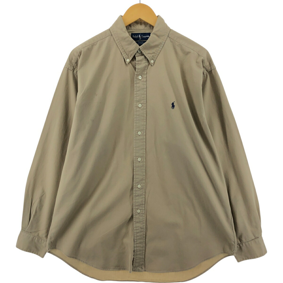古着 ラルフローレン Ralph Lauren BLAKE 長袖 ボタンダウンシャツ メンズL相当 /eaa548025 【中古】 【250513】 【SS2603_10】